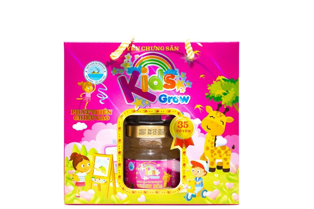 Tổ Yến phát triển chiều cao Suminest Kids Grow 70ml